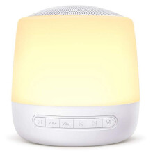Baby Sound Machine White Noise Machine with Night Light 28 Soothing Sounds 32 Volume Levels Timer & Memory Function Night Light for Kids with Press
