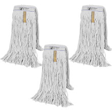 Kentucky Mop Heads 3 Pack 16oz Cotton Refills Set