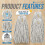 Kentucky Mop Heads 3 Pack 16oz Cotton Refills Set 3