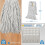 Kentucky Mop Heads 20 Pack 16oz Cotton Refills Set 4