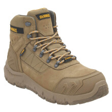 DeWalt Safety Boots Mens Wide Fit Brown Waterproof Work Shoes Steel Toe Size 7