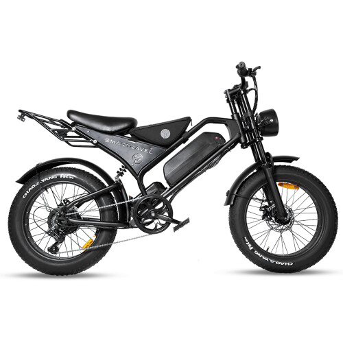 M-DING  DK400 Ebike 1200W 48V18.2Ah 100km Range-Black 1
