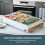 Cooks Professional Cooks Professional 4 Section Buffet Warmer | 7.2L | Nordic White 2