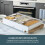 Cooks Professional Cooks Professional 4 Section Buffet Warmer | 7.2L | Nordic White 3