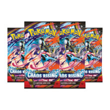 Pokemon Cards Chaos Rising, English - Booster Bundle including 4 Pokemon Booster Packs - TCYM Product