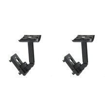 2X Detachable Bracket Speakers for  UB-20 Speaker Wall Decor Bracket for CineMate Lifestyle ST535 ST525 Black