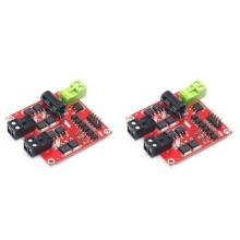 2X Module D'Entraînement de Moteur CC Double 7 A 160 W de Qualité Industrielle, PWM Positif Négatif, Vitesse L298 Logic XY-160D