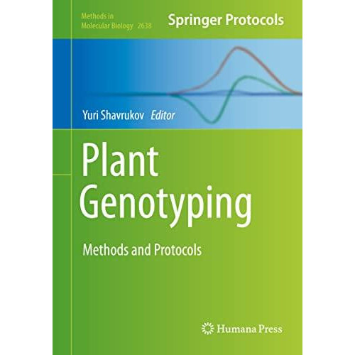 Plant Genotyping Methods and Protocols Hardcover Book