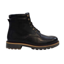 (11 UK, Dark Brown) Firetrap Mens Portal Leather Hiking Boots