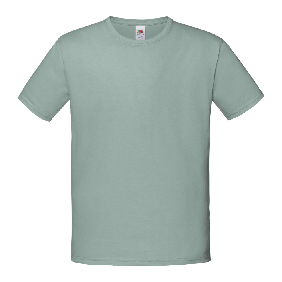 Fruit Of The Loom (3-4 Years, Sage) Childrens/Kids Iconic 150 T-Shirt