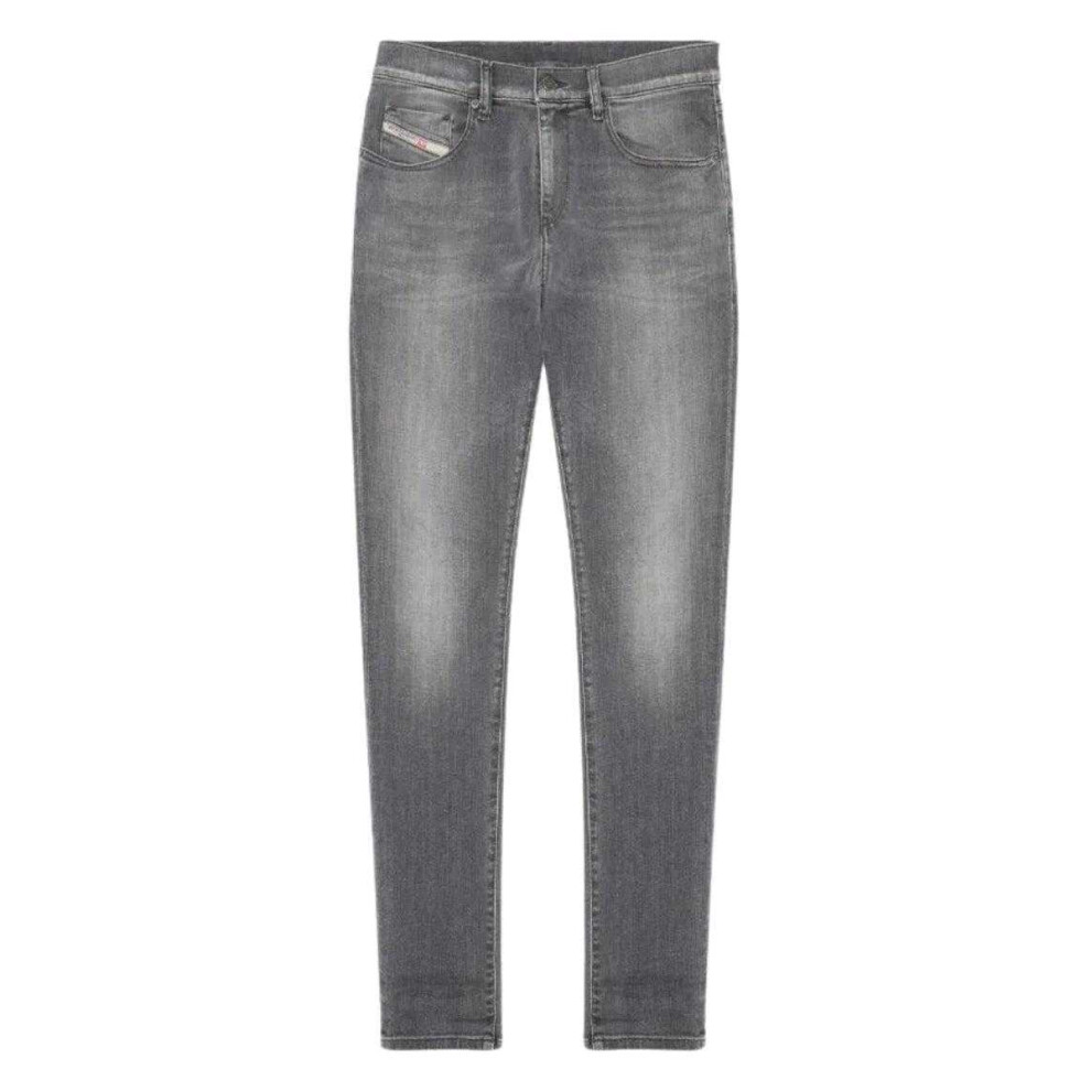 Diesel (30R, Grey Wash) Mens 2019 D-Strukt Jeans