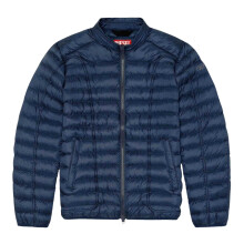 (XS, Navy Blue) Diesel Mens Plain Padded Jacket