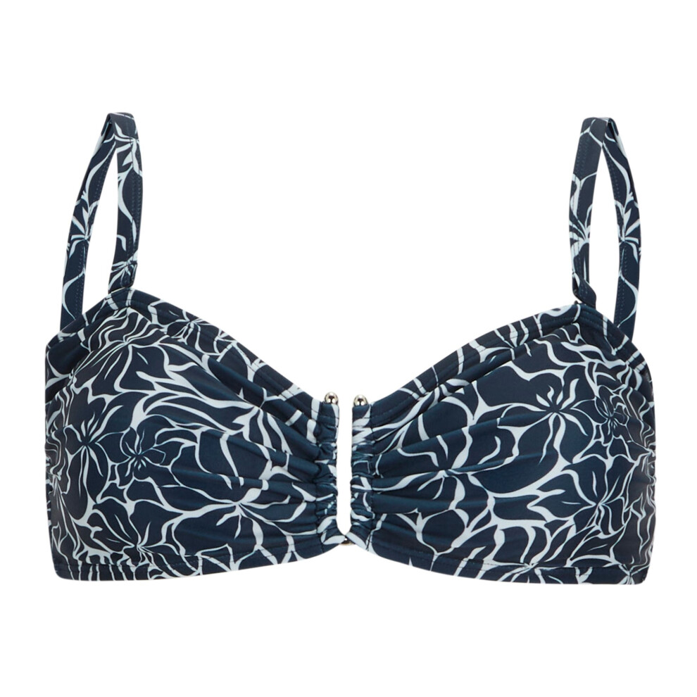 Regatta (12 Uk, Navy) Womens/Ladies Aceana Iii Petal Bikini Top