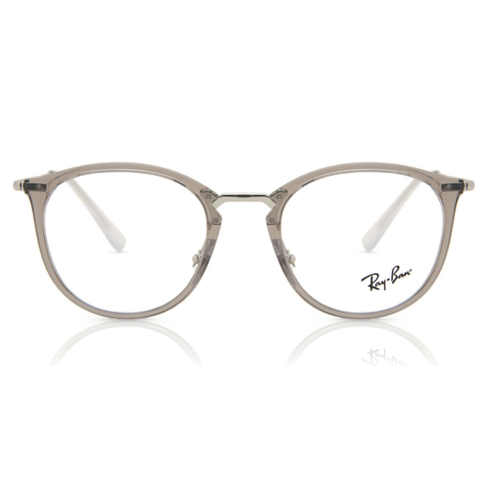 Ray - Ban Women's Grey Rx7140 8125 Woman Optical Frames Injected Transparent Pantos Normal - Image 5