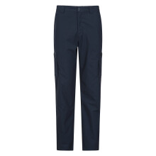 (38S, Dark Blue) Mountain Warehouse Mens Trek II Cargo Trousers