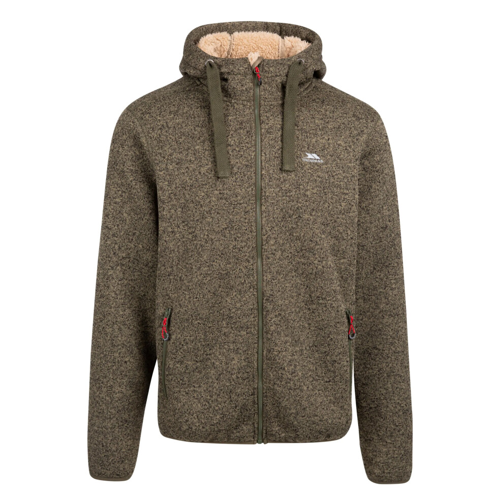 Trespass (Xs, Ivy Marl) Mens Tableypipe Fleece Jacket