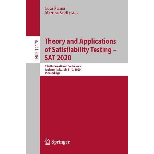 Theory and Applications of Satisfiability Testing SAT 2020 23rd Intern