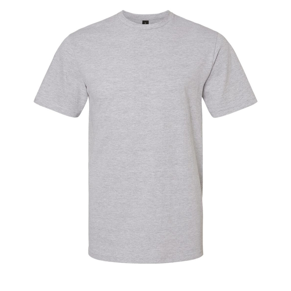 Gildan (Xl, Sports Grey) Unisex Adult Softstyle Midweight T-Shirt