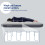 airzzZ Inflatable Flocked Air Bed Grey Double 4