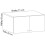 (4, Open Wardrobe) Wardrobe Vandol Swivel doors SA 4