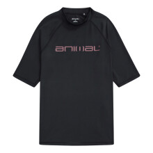 (XL, Jet Black) Animal Mens Kai Rash Top