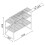 Open metal wardrobe Disal 12