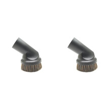 Replacement Round Dusting Brush Soft Bristle 35mm for T7 T11 T14 NT20 NT30 Vacuum Attachment 2PCS