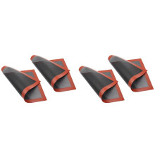 4PCS Tapis de Cuisson en Silicone Perforé Feuille de Four Antiadhésive pour Biscuits / Pain / Macaron / Biscuits Outils de Cuisine