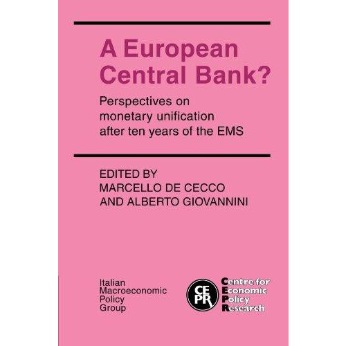 A European Central Bank Paperback Book