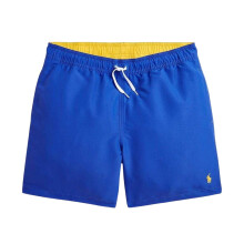(5 Years, Blue) Ralph Lauren Boys Embroidered Logo Regular Swim Shorts