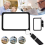 5X Magnifying Glass with Light Handheld Magnifier for Reading with 48 LED Light 2