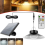 Solar Shed Lights LED Hanging Light 6 Brightness Modes Shed Lamp for Garage 2