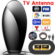Freeview Indoor TV Aerial Ultra HD 560+ Miles Range Digital TV Ariels Indoor UK