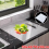 Stainless Steel Cutting Chopping Board Dough Board Meat Bread Kitchen Worktop UK 2