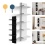 5 Tier Wall Shelf Unit Vertical Shelf Floating Storage Wall Shelf Decorative UK 2