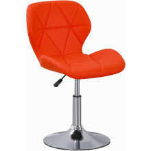 Swivel Gaming Chair Adjustable Seat Orange