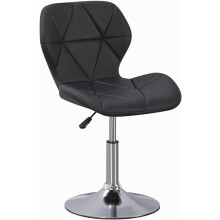 Swivel Gaming Chair Adjustable Seat Black
