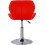 Swivel Gaming Chair Adjustable Seat Red 4