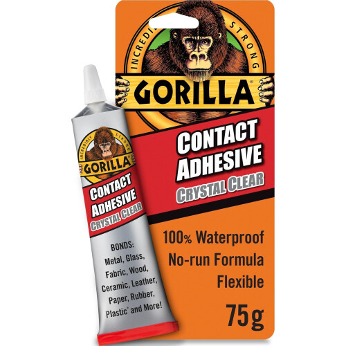 Gorilla Gorilla Contact Adhesive Clear 75g