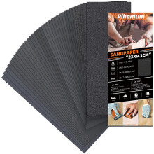 36 PCS Wet Dry Sandpaper 120-3000 Grit Sheets for Polishing & Finishing