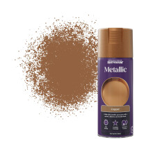 Rust-Oleum 400ml Metallic Spray Paint Aerosol - Elegant Copper