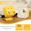 Visual Timer for Kids with Pause Function, Cute Silent Timer with Rainbow for Classroom, Teaching, Task, 60 Minute Countdown Time Management for ADHD 5