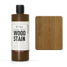 DWIL Wood Stain (Natural Oak) Water Based, Fast Drying, Low Odour, Non-Toxic, Easy Application for Indoor & Outdoor Furniture, Cabinets and Wood Surf