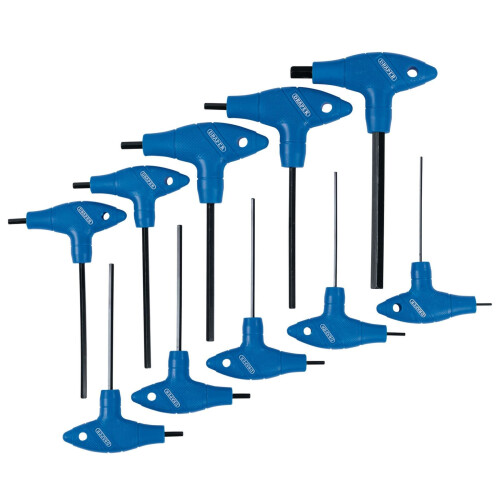 Draper Draper Metric T-Handle Hex Key Set (10 Piece) 33869 1