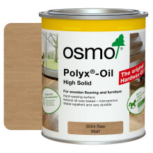 Osmo Polyx-Oil Effect- Hard Wax Oil 3044C, Raw Matt, 750ml - Durable Wood Oil for Wooden Furniture, Water-Resistant Floor Wax, Wood Treatment & Wood