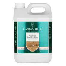 Timbashield - Solvent Based Wood Protector - Oak - 5L - Wood Stain & Waterproof Protection - Protection from Dry-Film Fungal Growth - Treatment for S
