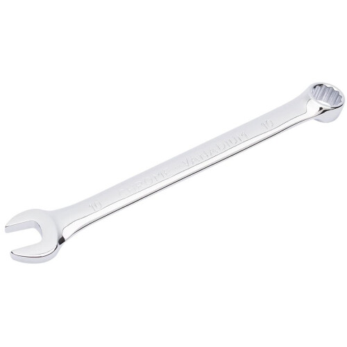 Draper Draper HI-TORQ 10mm Combination Spanner - 35191 - Short Pattern Metric Chrome Plated Tool