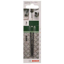 Bosch 2609255004 Metal Drill Bits HSS-R with Diameter 3.0mm
