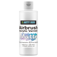 X ARTY HUB Acrylic Varnish Matte, 250 ml Acrylic Paint Sealer