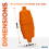 Status Status Orange Flex Connector, 10A 3 Pin Electric Cable Coupler 2